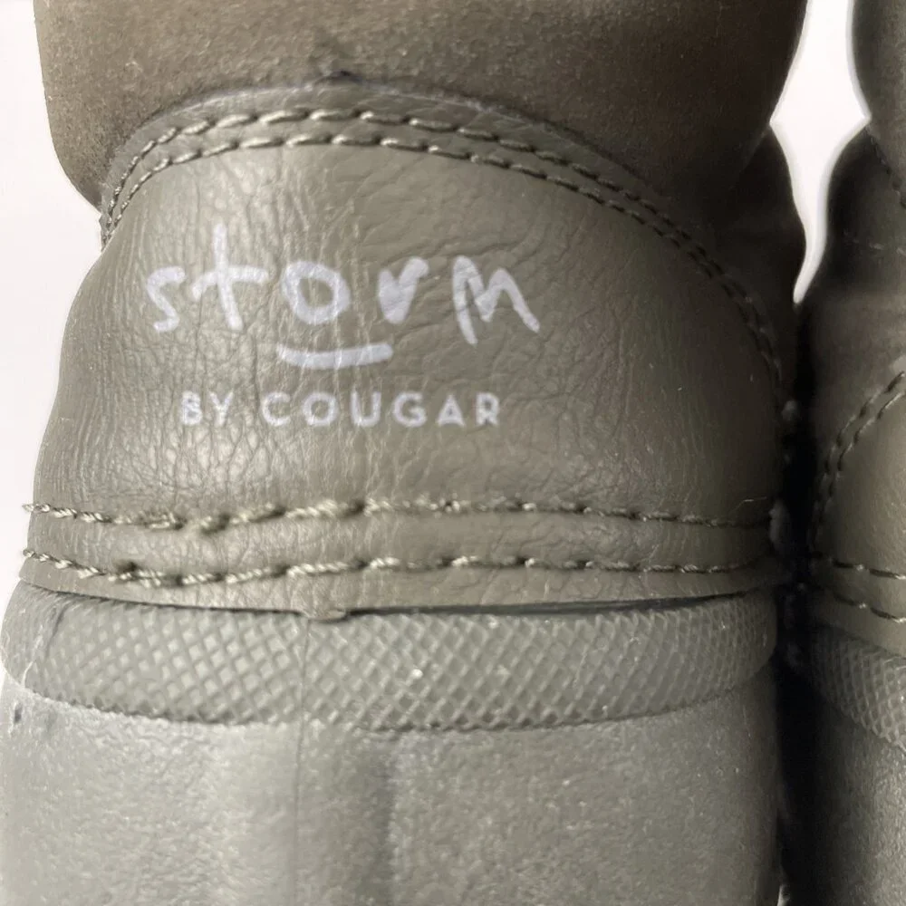 Storm By Cougar Cardiff Snow Boots Women's 9W Brown WB-Q Cinch Cord Lined